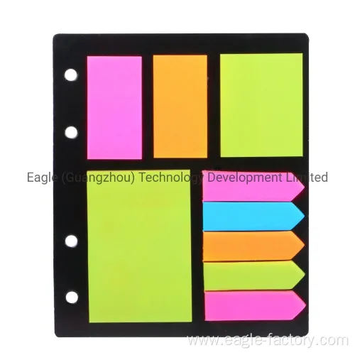 Neon Color Sticky Notes Set